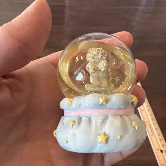 Vintage Dreamsicle Cherub Angel Christmas Globe - Picture 3 of 7